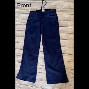 🚨SOLD🚨Grey’s Anatomy Scrub Pants Size XS Petite Dark Navy Blue Back Pockets